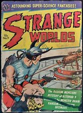 STRANGE WORLDS #9 (1952) - AVON - horror/sci-fi-Pre-Code comic - GOLDEN AGE picture