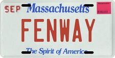 Fenway Park in Boston Massachusetts Aluminum MA License Plate  picture