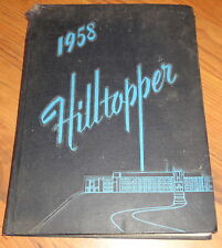 1958 Thomas Carr Howe High School Yearbook 