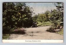 Wolfeboro NH-New Hampshire, Frost Corner, Antique Vintage Souvenir Postcard picture
