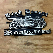 High Desert Roadsters California Car Club Plaque picture
