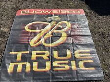 Budweiser “TRUE MUSIC” Banner 8’x 8’ picture