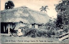 Postcard  Isle Of Pines Native Cottage Santa Fe Casa de Campo  Cuba   [cz] picture