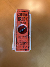 Vintage Wooden Wahner Sanding Block No. 436 Wing Nut Lock picture