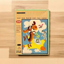 VINTAGE MR. PEABODY AND SHERMAN RARE BULLWINKLE AND ROCKY JIGSAW PUZZLE VF 1960 picture