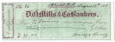 CIVIL WAR California 1861 $30 Beautiful Bank Draft picture