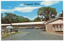 Martinsburg WV Windewald Motel Postcard ~ West Virginia picture