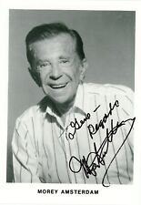 Morey Amsterdam Autographed Photograph picture