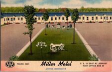 Vintage Postcard Miller Motel Austin MN Minnesota                          G-860 picture