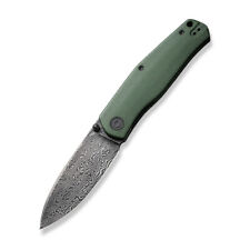 Civivi Knives Sokoke Liner Lock 22007-DS2 Green Micarta Damascus Pocket Knife picture