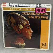 RARE gaf J75 Tutankhamun The Boy King Tut view-master Reels Packet FACTORY SEAL picture