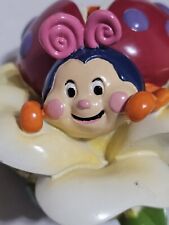 Vtg Rare  Ladybug In A Flower Piggy Bank or Decor.  Cute. Kitsch. MCM picture