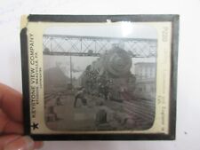 Vintage Magic Lantern Glass Slide P220 Locomotive Keystone View Company Studios picture