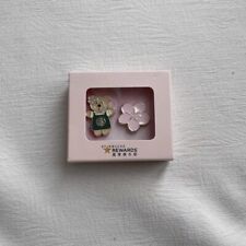 Starbucks 2019 coffee Cherry blossom and bears 2/3/7 pins set Limited Edition picture