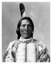 CHIEF RED CLOUD LAKOTA SIOUX NATIVE AMERICAN CHIEF 8X10 B&W PHOTO picture