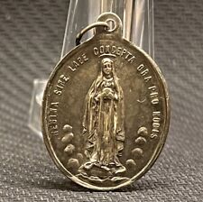 Italy 1890´ antique Immaculate Conception Honor Guard Assoc. beauty pendant picture