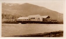 Snapshot Photo (4) Alaska 1920s Fish Cannery Fishing Vessels, Channel Island picture