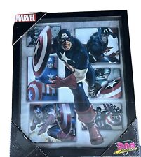 Captain America Framed 3D Picture Art MARVEL / Wall Art  Superhero picture