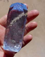 SIBERIAN BLUE QUARTZ Crystal*758 carats*151.6 grams*5.4 ounce*79 mm X 29 X 23 mm picture