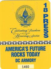 2005 George Bush Inaugural Press Badge picture