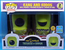 Funko Pop TV The Simpsons THOH 2019 Summer Convention GITD Kang and Kodos 2 Pack picture