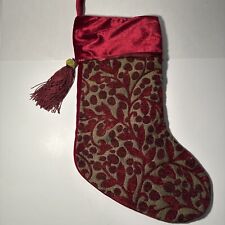 Northlight Christmas Stocking Red Burgundy picture