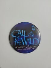 1997 Call Of The Wild Homecoming University Of Nevada Reno Button Pin 3
