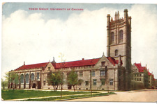 Vintage Tower Group University of Chicago Chicago IL Postcard V.O. Hammon A12 picture