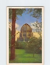 Postcard The Baha'i Temple Wilmette Illinois USA picture