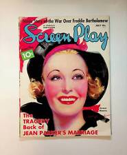 Screen Play Magazine Jul 1936 VG picture
