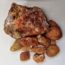 Australian Carnelian Agate Rock Tumbling Rough Mineral Specimen 500g picture