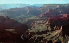 Grand Canyon National Park Arizona AZ Pima Point Colorado River Postcard VTG UNP picture