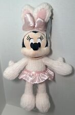 Disney Parks Authentic Minnie Mouse Plush Easter Bunny – Medium 18'' H picture