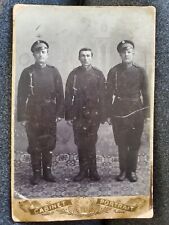 Russian Imperial Infantry Regiment Soldiers Photo Cabinet Card picture