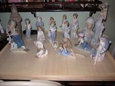 Lladro Figurines lot Of 18 Different Peices picture