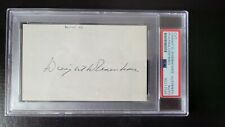 Dwight D Eisenhower signed with PSA Authenticated picture