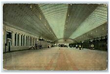 1911 Passenger Concourse New Union Station Terminal View Washington DC Postcard picture