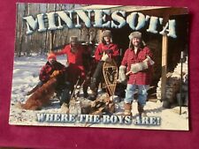 Where The Boys Are - Minnesota Postcard picture