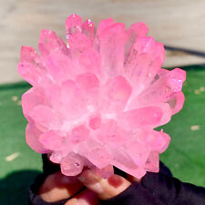 374G New Find pink PhantomQuartz Crystal Cluster MineralSpecimen picture