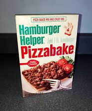 Old Vintage 1980’s Betty Crocker Hamburger Helper Sealed Pizzabake Unopened 80’s picture