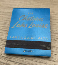 1970s-80s *Unstruck* The Chateau Lake Louise Alberta Canada Matchbook picture