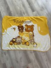 Small Rilakkuma San-X Harvest Festival Honey Forest Bears Lap Blanket picture