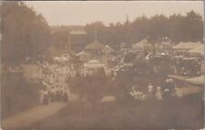 Flemington New Jersey 1909 Fair Grounds Carnival RPPC Photo Postcard picture