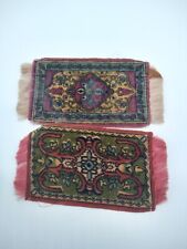 Vintage Lot of 2 St Leger 493 Little Cigar Factory Dollhouse Oriental Rugs picture