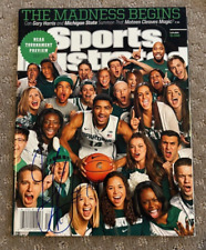 Gary Harris signed autographed Sports Illustrated Magazine Michigan State picture