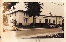 Post Office Ventura California CA Old Cars 1944 Real Photo RPPC picture