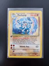 Machamp (8/102) 1ST EDITION HOLO Base Set 1999 Pokémon Card TCG picture