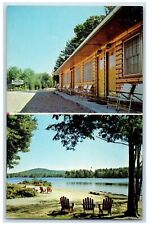 c1970's Pemi Shores Motel Cottages & Restaurant New Hampton NH Vintage Postcard picture