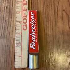 BUDWEISER TAP 5 IN TALL 1/4 IN THICK Metal King Of Beers picture