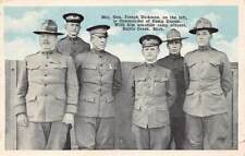 Camp Fort Custer Battle Creek MI Military Army Training Base WWI Vtg Postcard picture